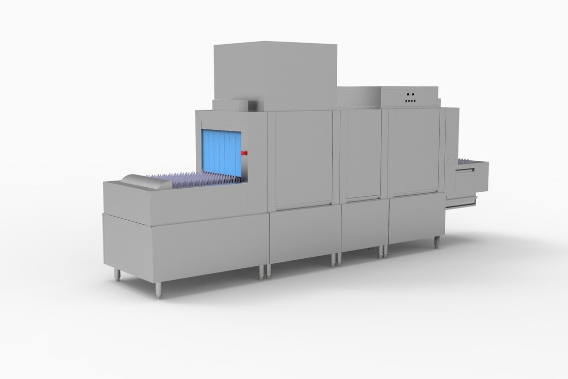 Semi Integrated Kitchen Appliance Dishwasher Machine Flight Type