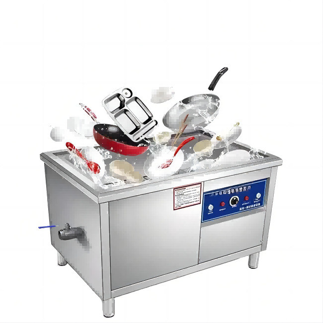 220v Industrial Commercial Dishwasher Machine Ultrasonic Automatic CE